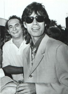 Mick and me at Auckland Airport, November, 1988