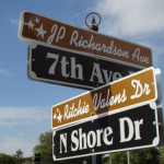 Meet you at J.P. Richardson Avenue and Ritchie Valens Drive.