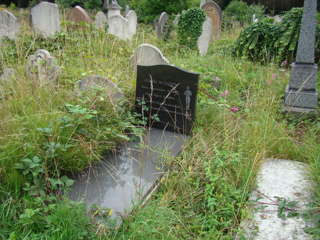 Cricket maven John Wisden—Brompton Cemetery