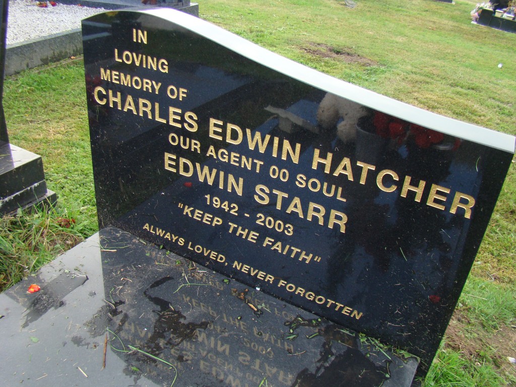 Motown singer Edwin Starr—Wilford Hall (Southern) Cemetery, Nottingham