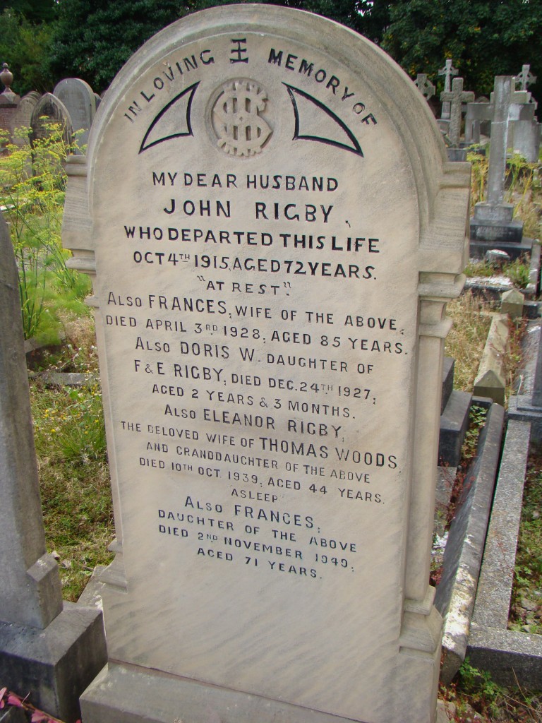 Eleanor Rigby—St. Peter's Church, Woolton, Liverpool