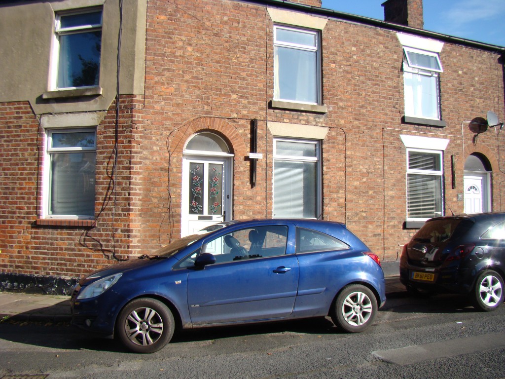 Ian Curtis of Joy Division, hanged himself behind this door—77 Barton Street, Macclesfield