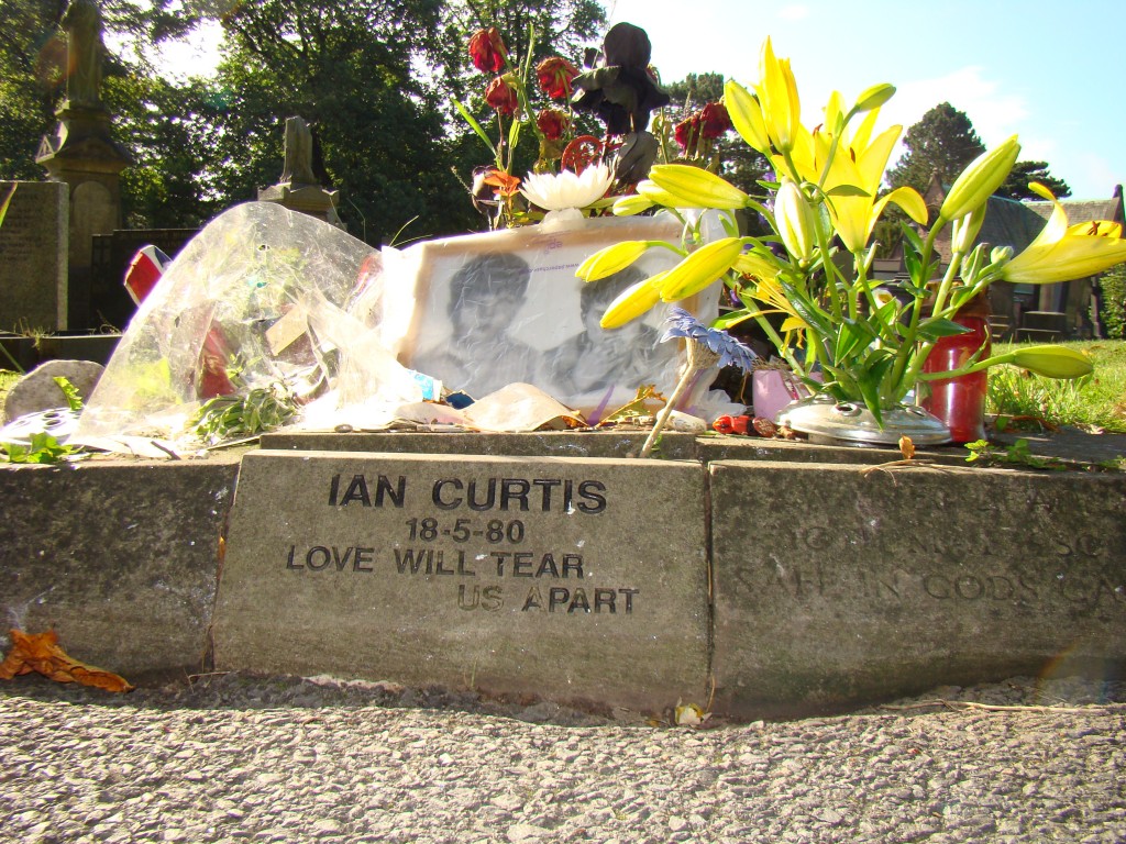 Ian Curtis—Macclesfield Cemetery